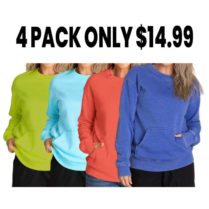 🔥Back by Popular Demand! Pigment Dyed Cozy Campfire Crewneck Sweatshir