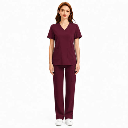 Women's Yoga Scrub 2-Piece Sets